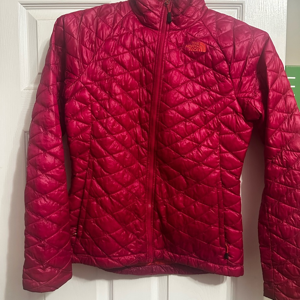 The North Face Women's Pink Puffer Jacket